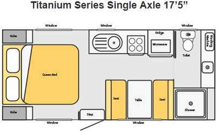 Titanium 17’5 Mid Door